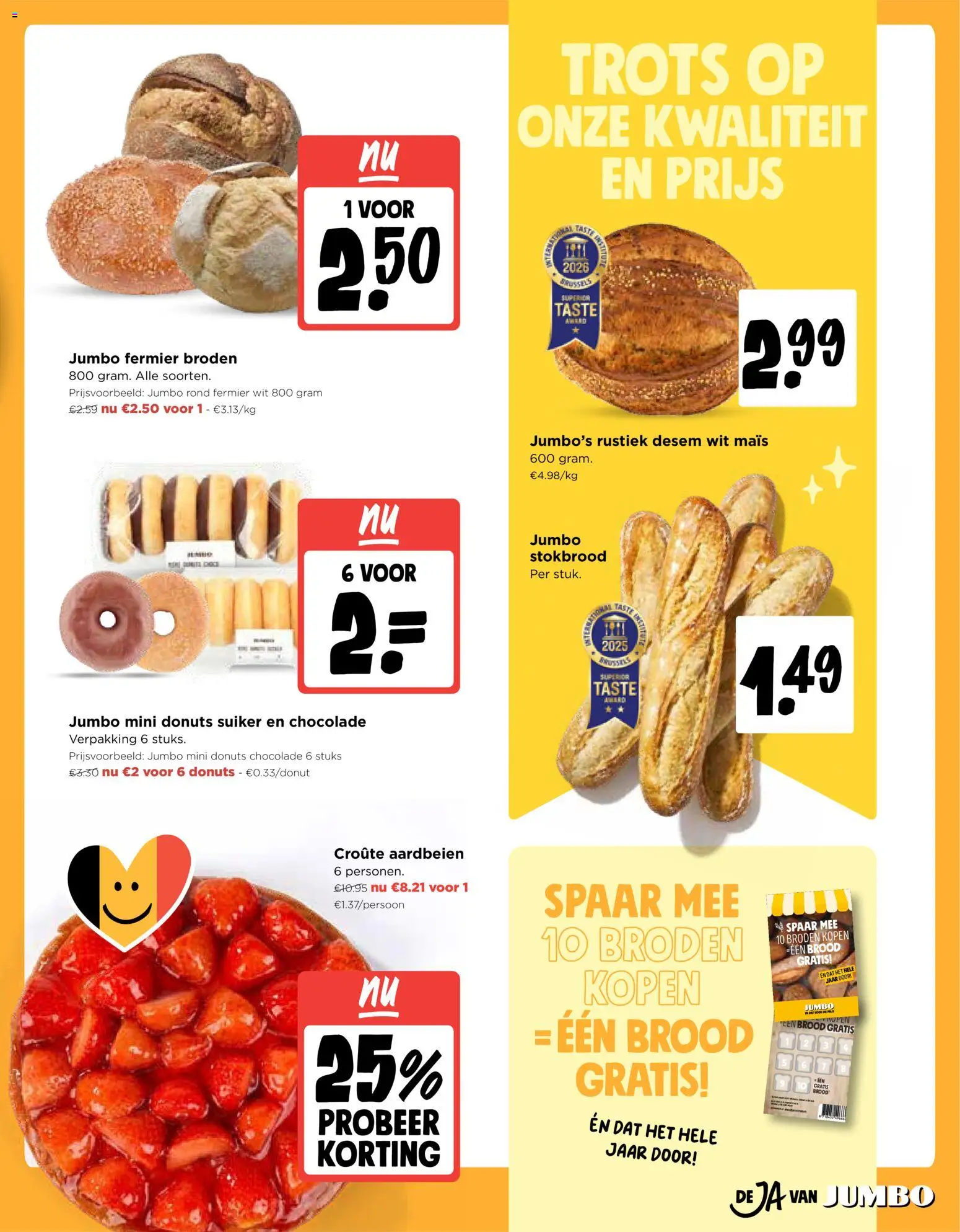 Nieuwe » JUMBO folder van 01/07/2026 🤩  « is er! Ontdek geweldige aanbiedingen en bespaar. | België
