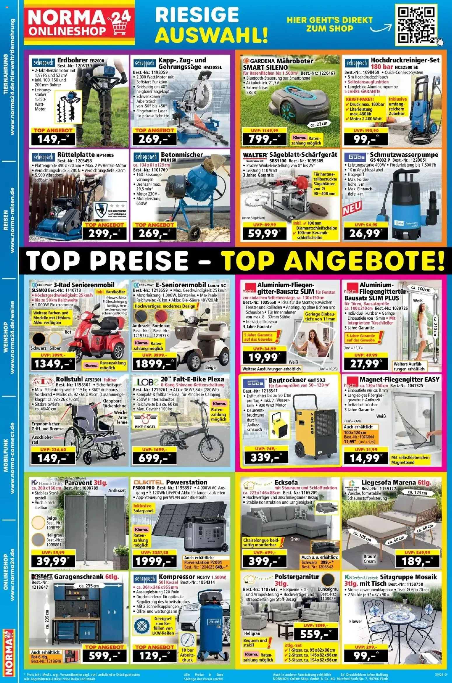 Norma Wochenangebote – gültig ab 20.07.2026 | Seite: 2 | Produkte: Top, Tisch, Arbeitstisch, Smartphone