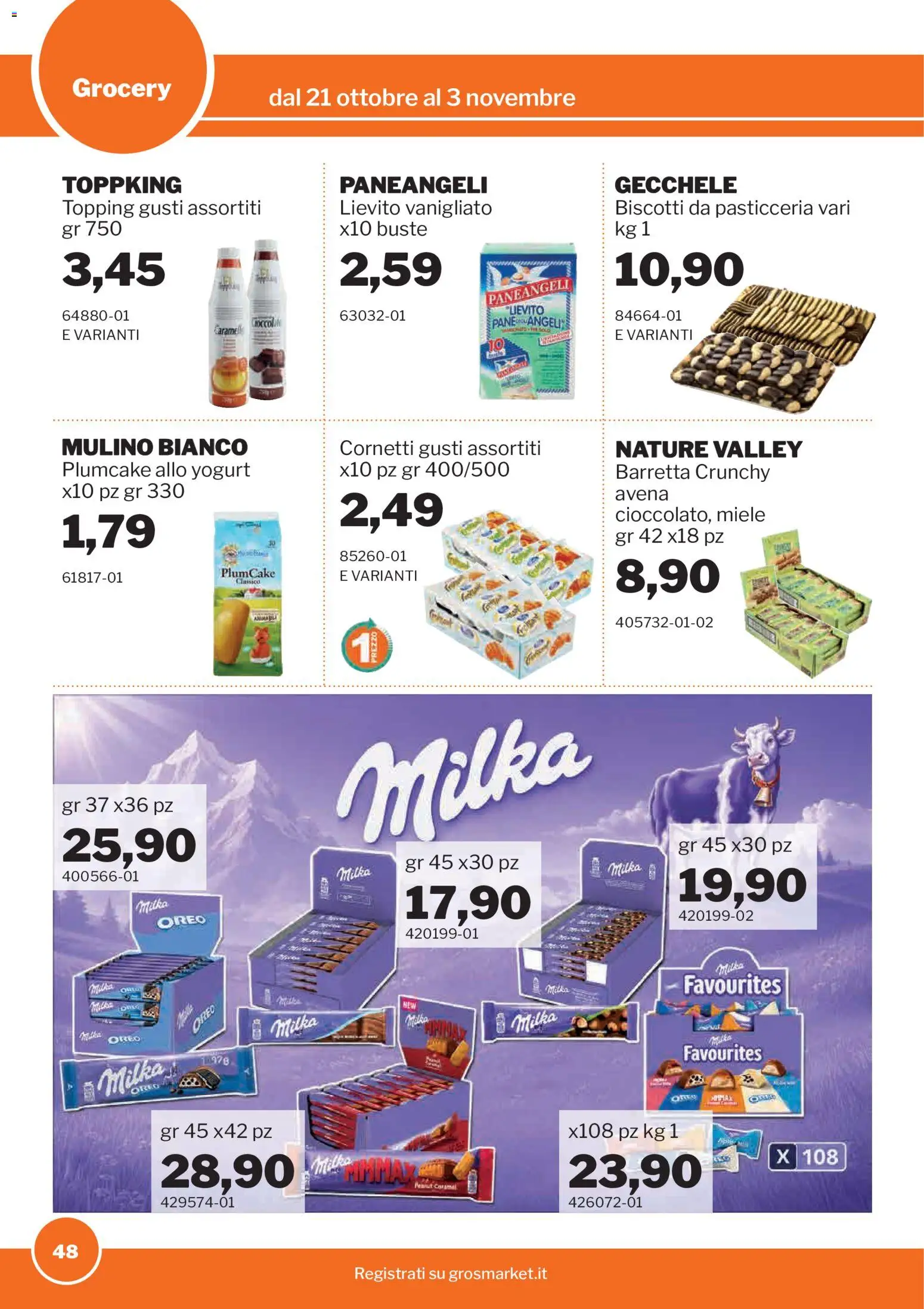 Volantino Sogegross del 21/10/2026 | Pagina: 48