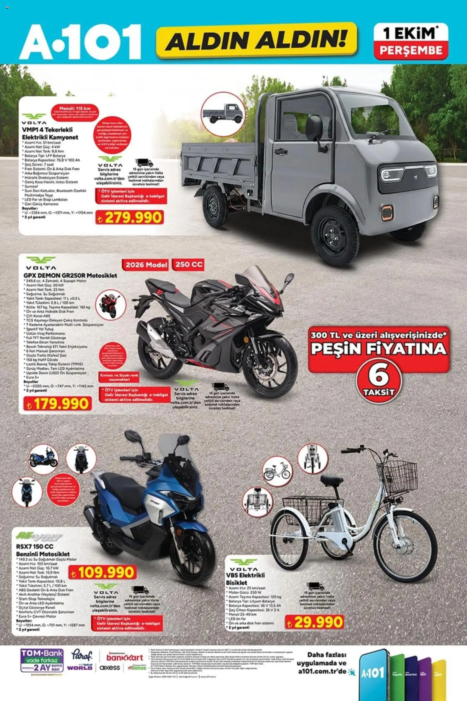 A101 - Katalog Aldın Aldın - 01 Ekim 2026 tarihinden itibaren geçerlidir | Sayfa: 6 | Ürünler: Su, Telefon, Saat, Kasa