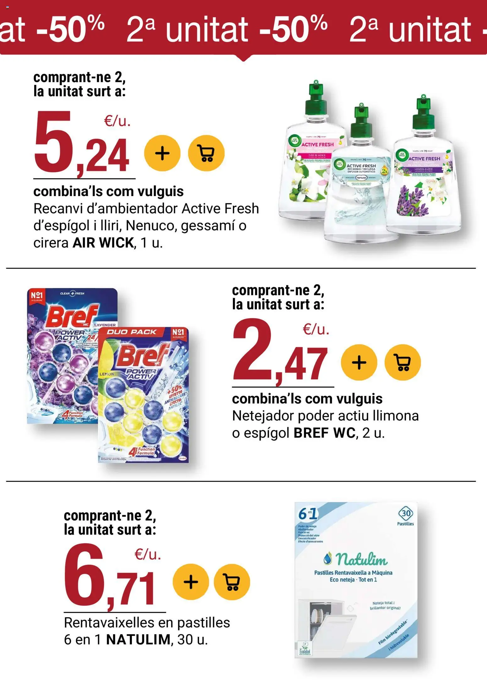 Bonpreu folleto │ válido desde el 29/09/2026 | Página: 52 | Productos: Descalcificador, Sal
