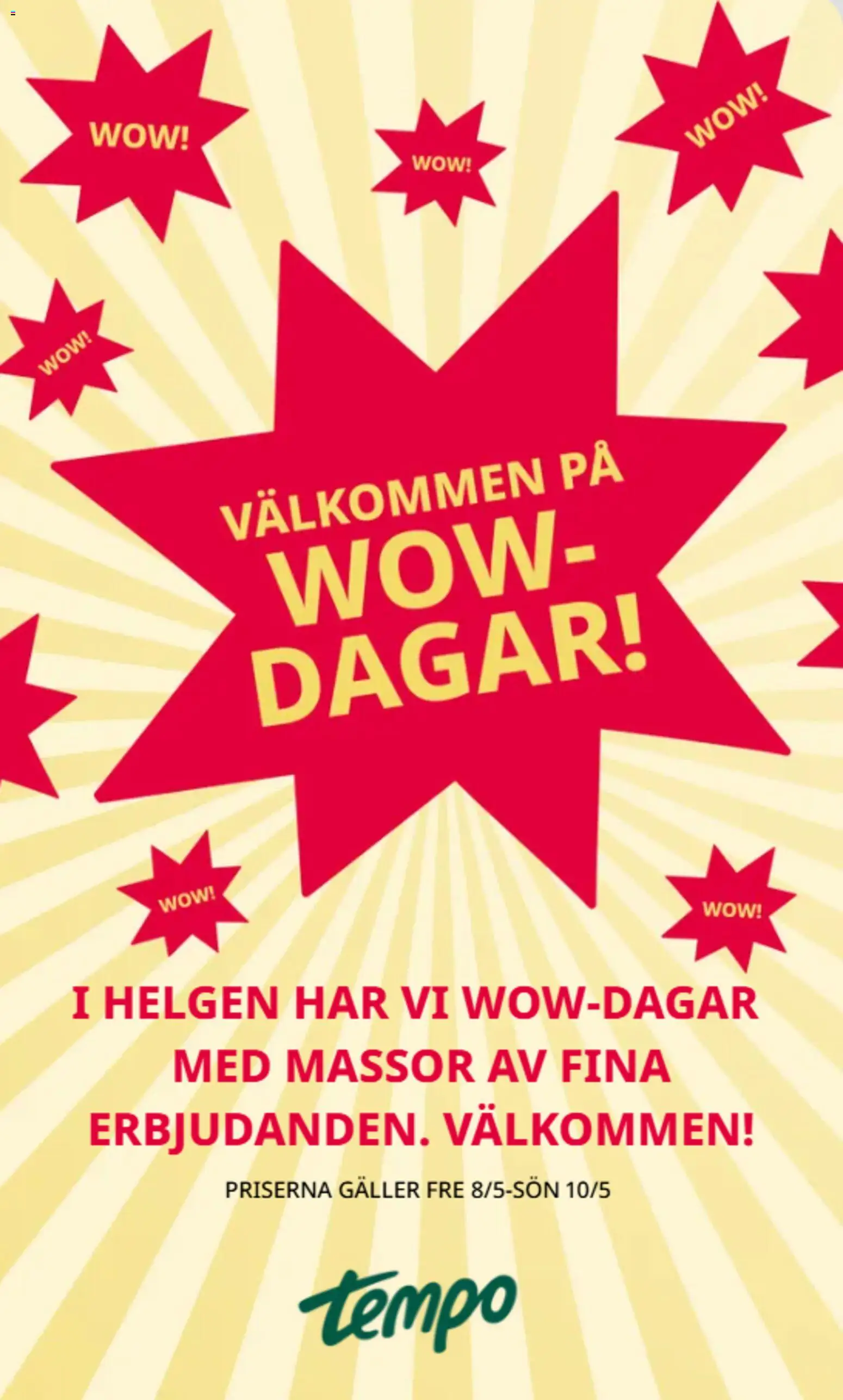 Tempo reklamblad aktuell från 04.05.2026 | Sida: 6 | Produkter: Galler