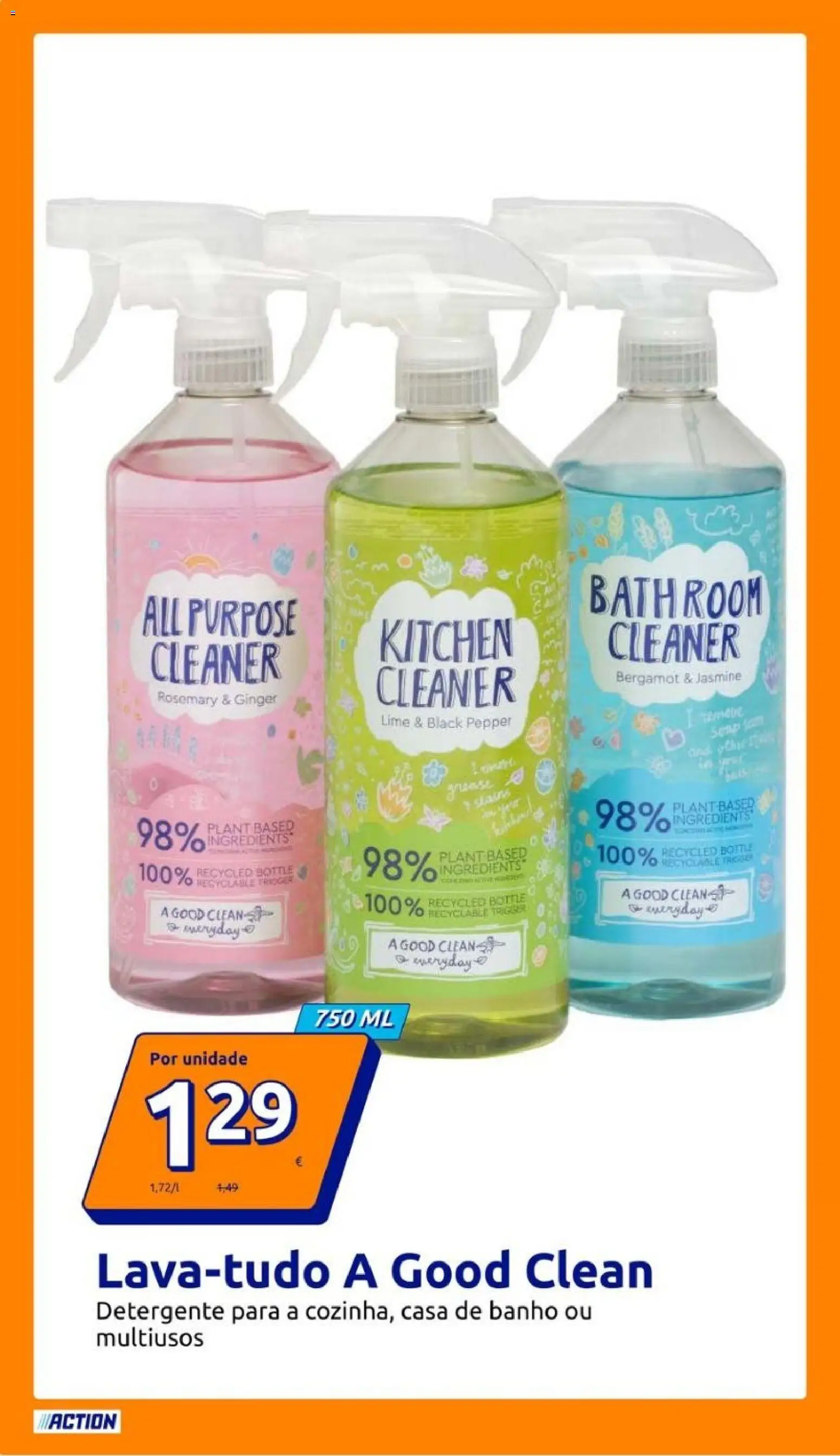 Action folheto │ válido de 28/10/2026 | Página: 22 | Produtos: Detergente, Casa de banho, Banho