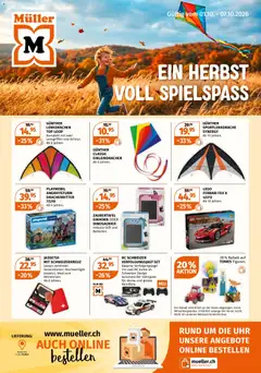 Müller aktionen Ein Herbst voller Spielspass ab 01.10.2026 gültig