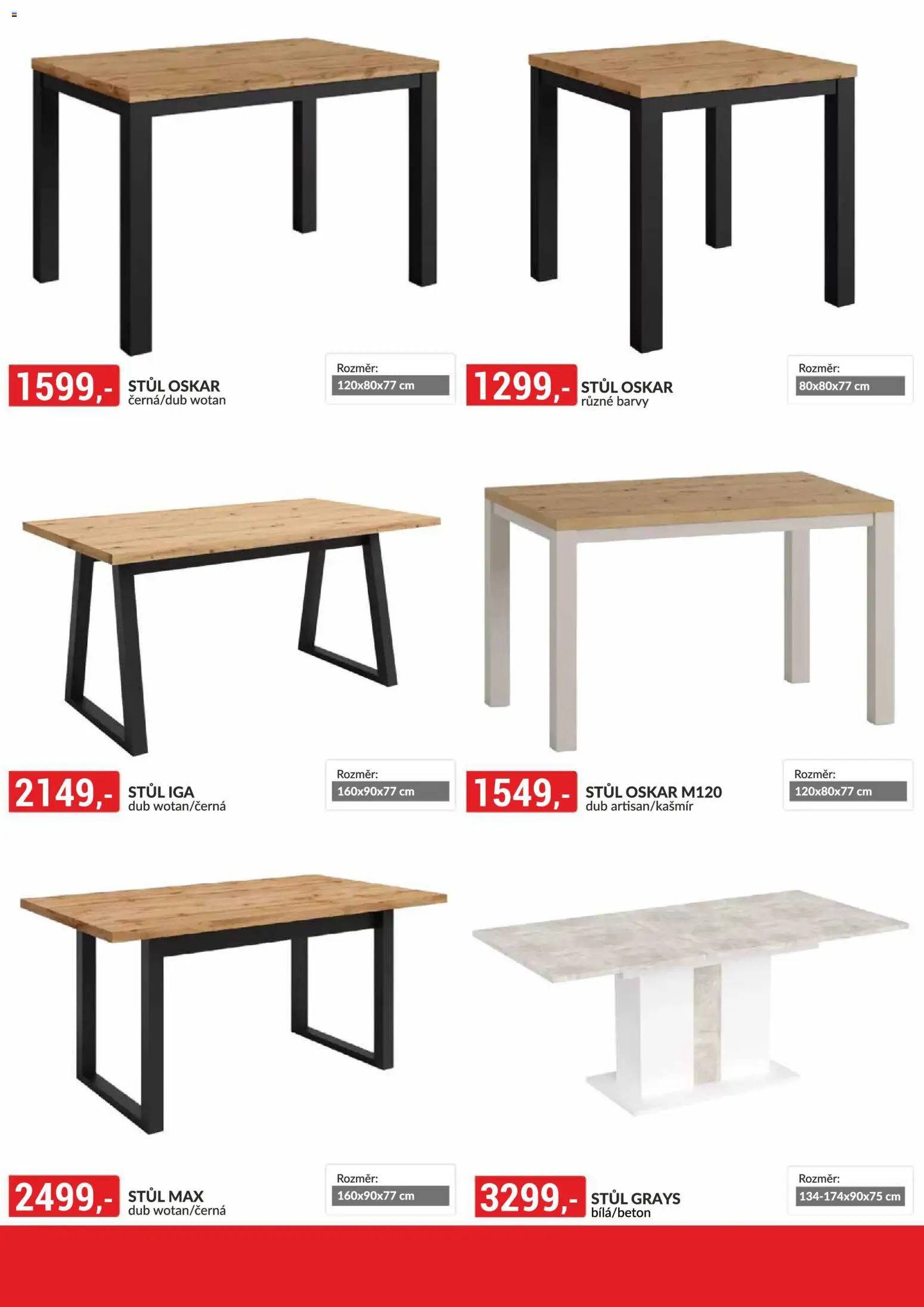 BAUMAX leták - Objevte svět nábytku od 01.08.2026 | Strana: 83 | Produkty: Stůl, Barvy