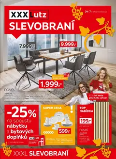 Náhled letáku XXXLutz - Sleva 25 % téměř na všechno od 28.09.2026
