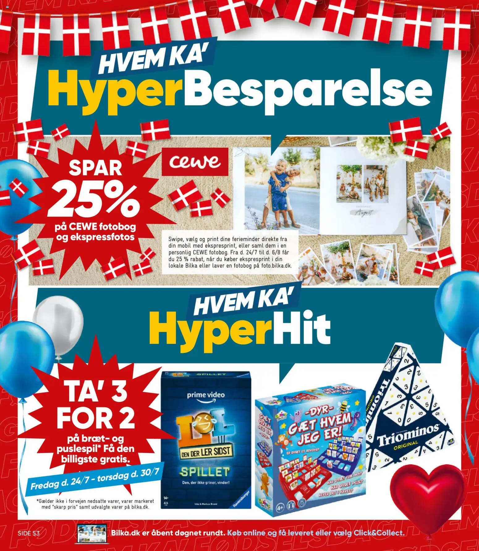 Bilka tilbudsavis – gyldig fra 24/07/2026 | Side: 4 | Produkter: Video