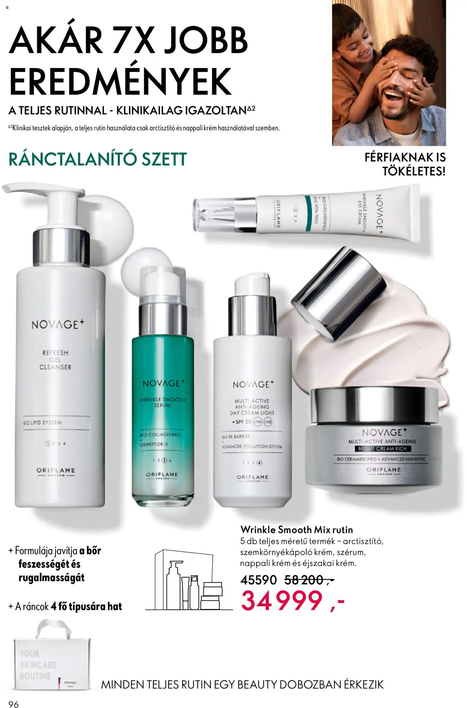 Oriflame akciós ujság - amely érvényes a következő dátumtól: 27.05.2026 | Oldal: 96 | Termékek: Szemkörnyékápoló, Bor