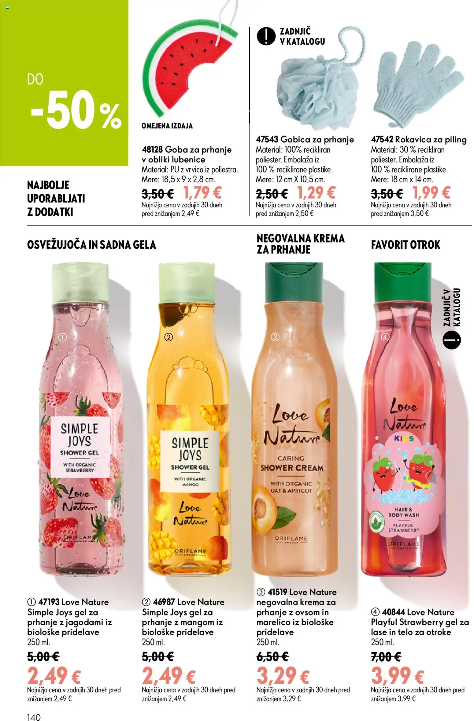 Novi Oriflame katalog ponudbe – veljaven od 05.08.2026 | Stran: 140