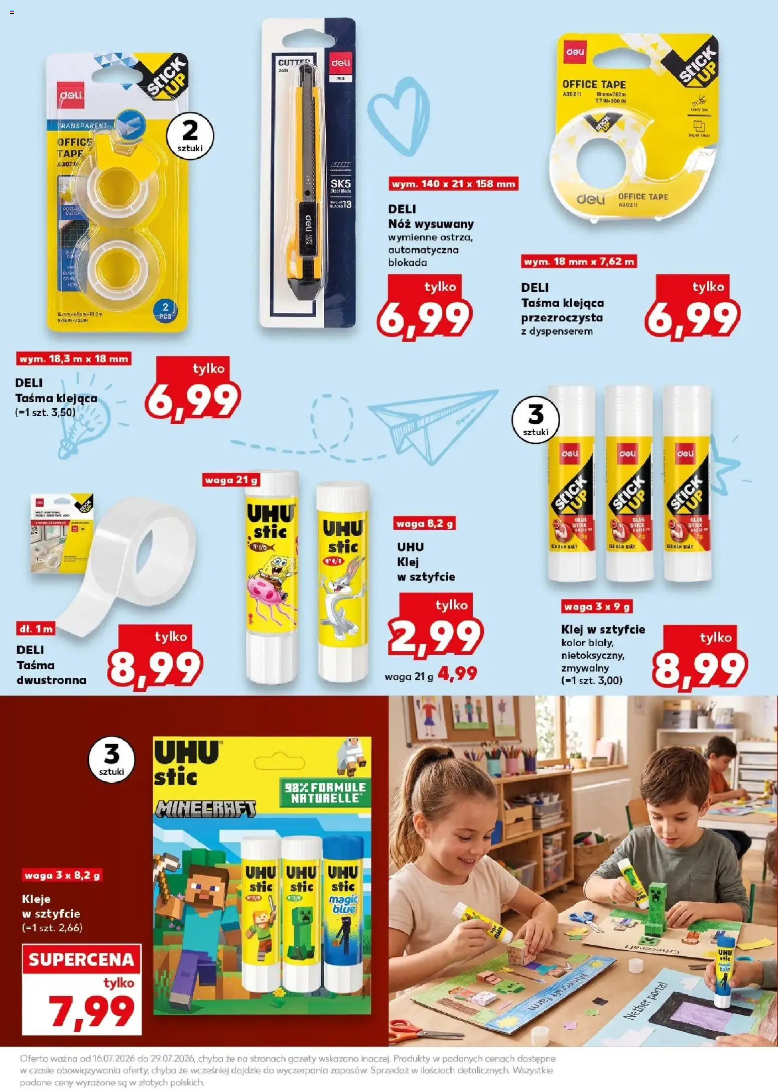 Kaufland gazetka - Katalog artykułów szkolnych od 16.07.2026 | Strona: 9 | Produkty: Waga, Gazety