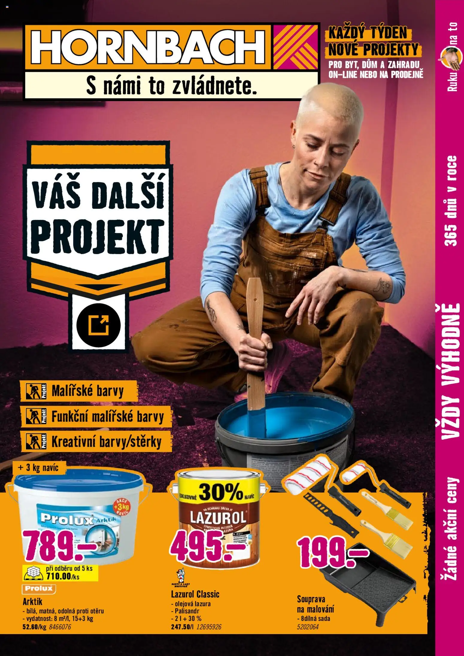HORNBACH leták - Míchání barev od 29.07.2026 | Strana: 1 | Produkty: Vál, Barvy