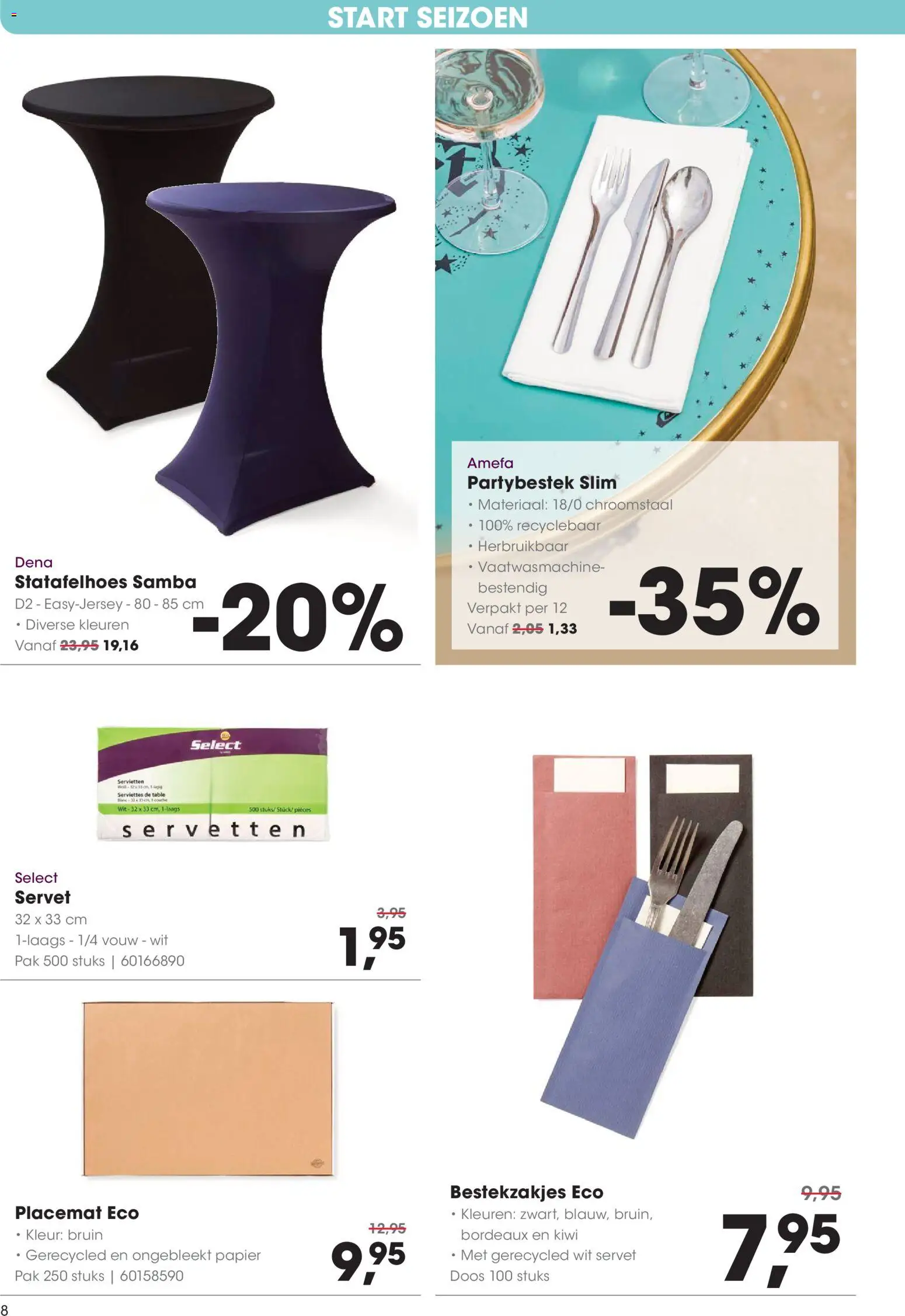{H1} | Pagina: 8 | Producten: Servet, Kiwi, Papier