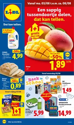 Lidl Folder week 32 - Voorbeeld van een folder van Lidl, geldig van 03/08/2026