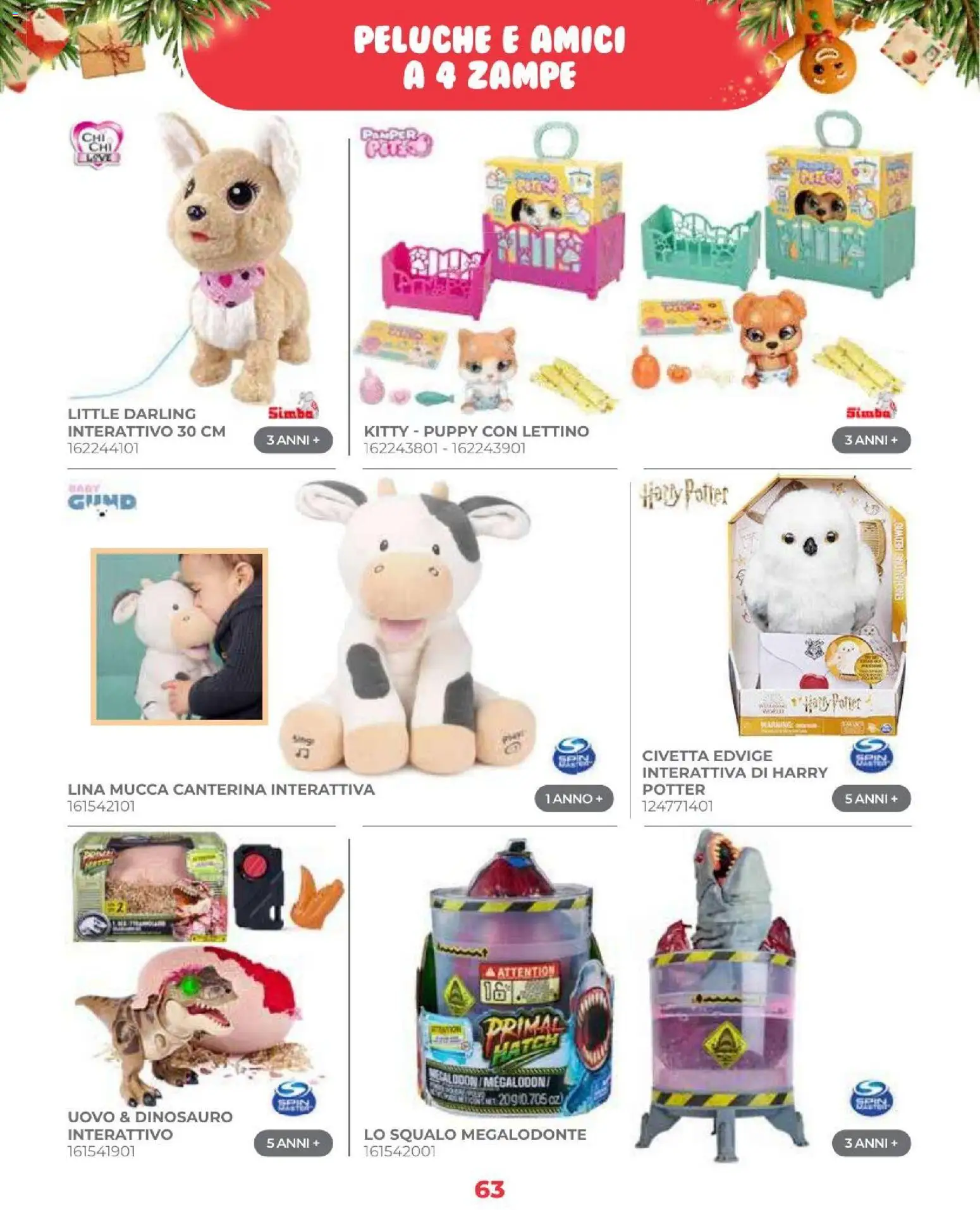 Volantino Toys Center del 16/10/2026 | Pagina: 65 | Prodotti: Peluche, Lettino