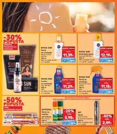 NIVEA SUN Losion za sunčanje Kids SPF 50+, Kids protect & care - Pregled kataloga iz trgovine Kaufland, vrijedi od 17.06.2026 | Stranica: 13