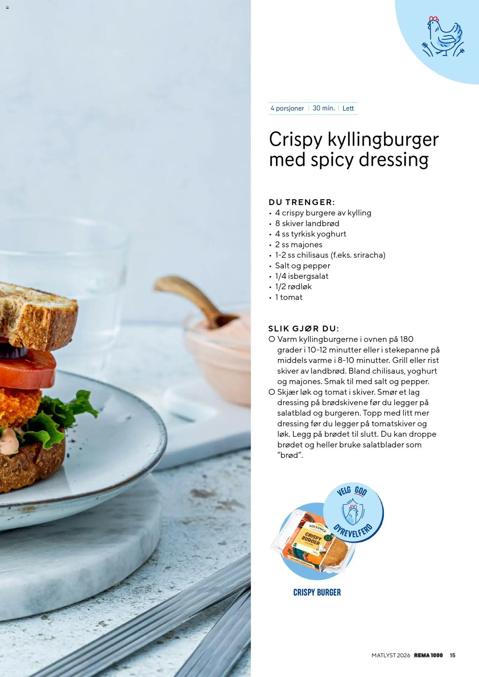{H1} | Side: 15 | Produkter: Kylling, Grill, Форель, Topp