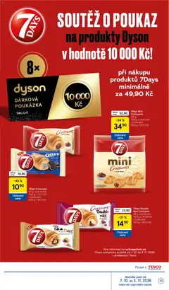 Náhled letáku 7Days OREO Croissant, with cocoa filling od 07.10.2026 | Strana: 35 | Produkty: Croissant, Oreo