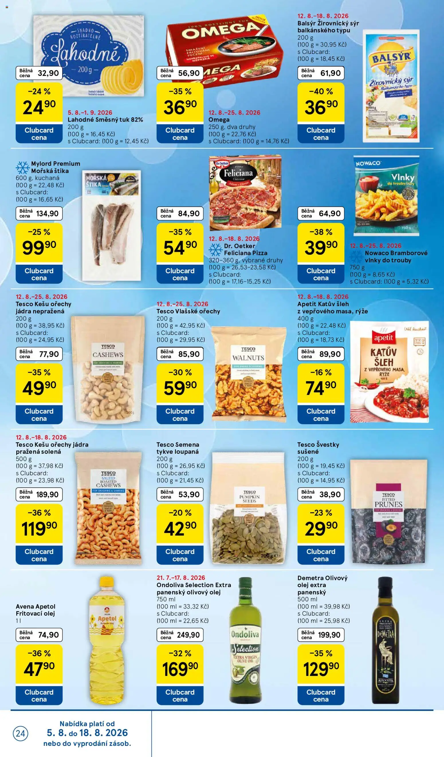 Tesco leták - Hypermarket od 12.08.2026 | Strana: 24