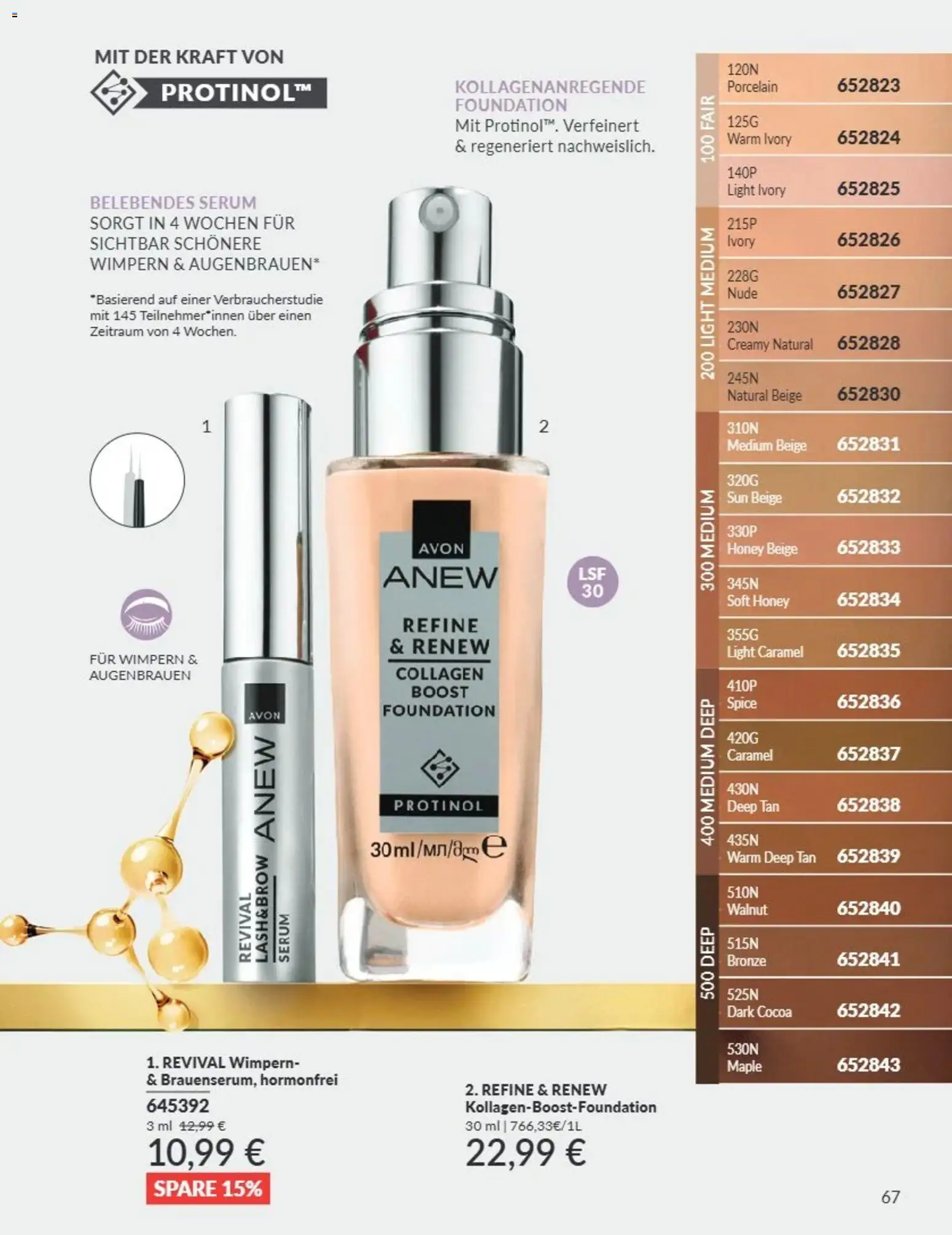 AVON Katalog August 2026 – gültig ab 08.08.2026 | Seite: 67 | Produkte: Foundation, Serum