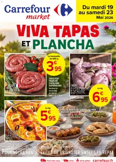 Carrefour Market - Prévisualisation de Carrefour Market Viva tapas et plancha valide à partir de 19.05.2026