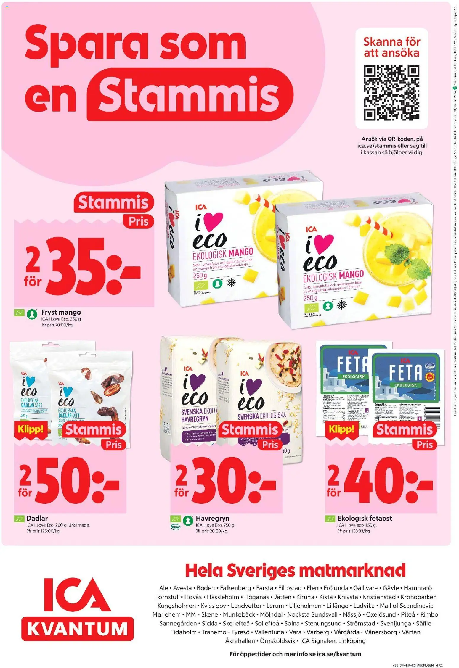 ICA Kvantum reklamblad aktuell från 14/09/2026 | Sida: 10