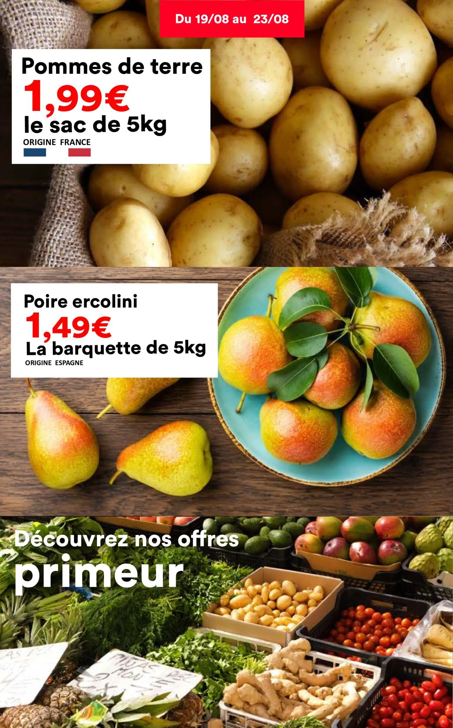 {H1} | Page: 3 | Produits: Sac, Poire, Pommes, Pommes de terre