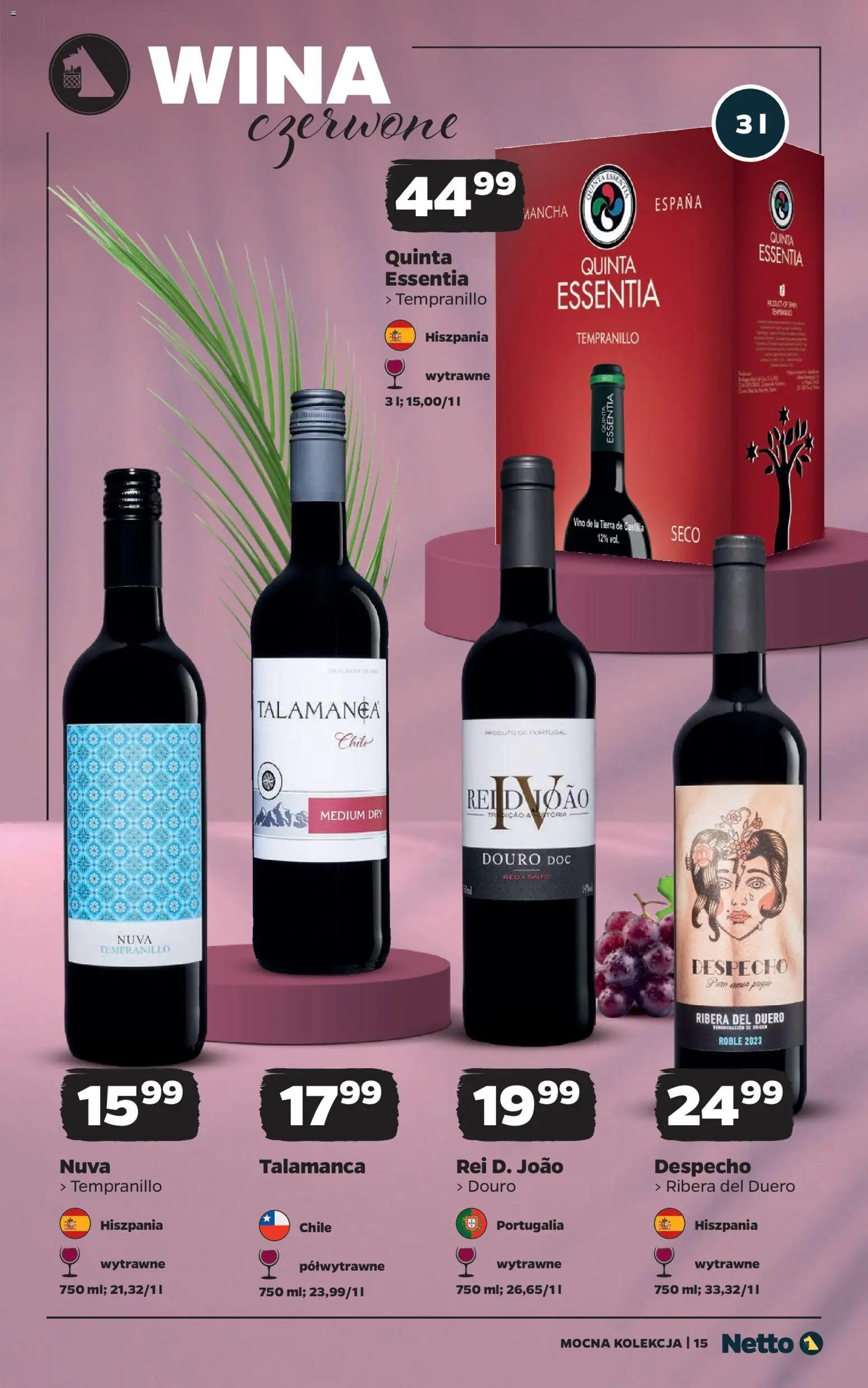 Netto gazetka - Wina od 20.07.2026 | Strona: 15