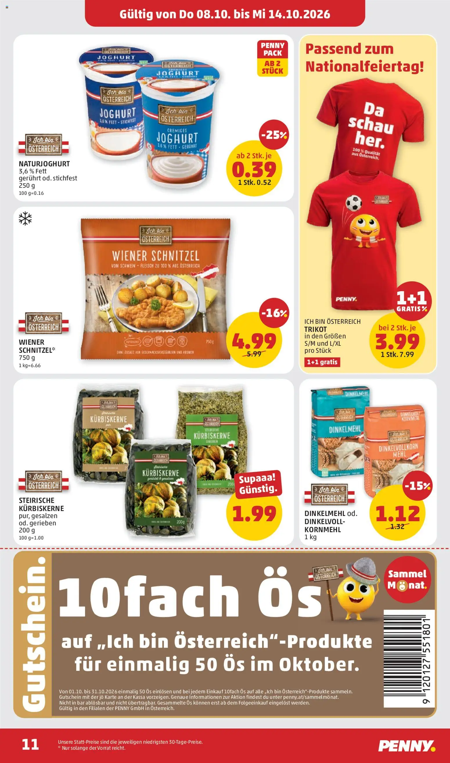 Penny Markt Flugblatt gültig ab 04.10.2026 | Seite: 11