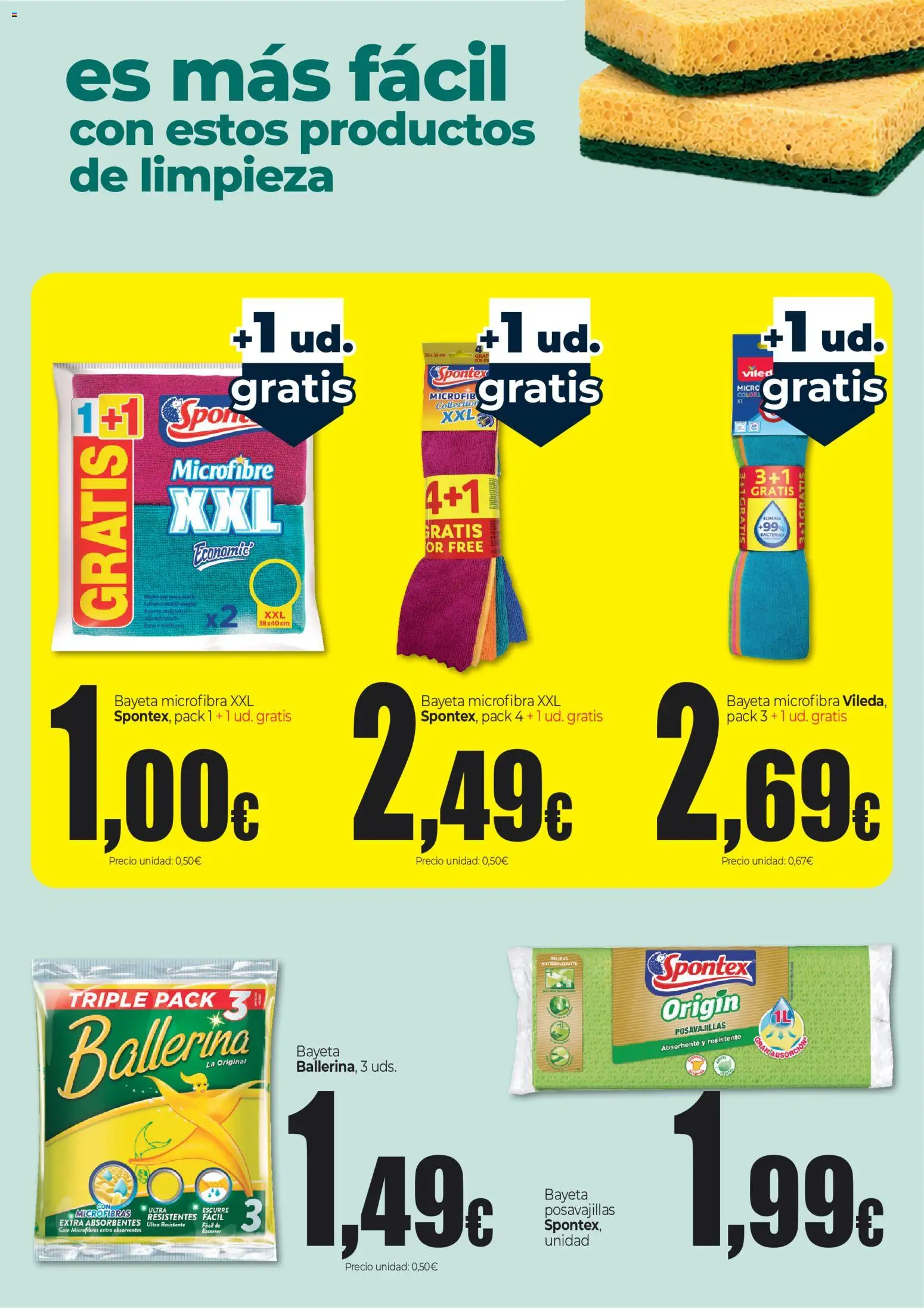 Unide Especial limpieza del hogar │ válido desde el 10/09/2026 | Página: 7 | Productos: Productos de limpieza