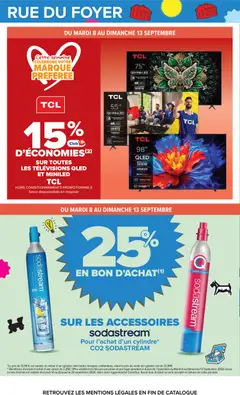 Carrefour - Prévisualisation de Carrefour catalogue valide à partir de 08/09/2026 | Page: 64 | Produits: Télévision, Soda, Sodastream