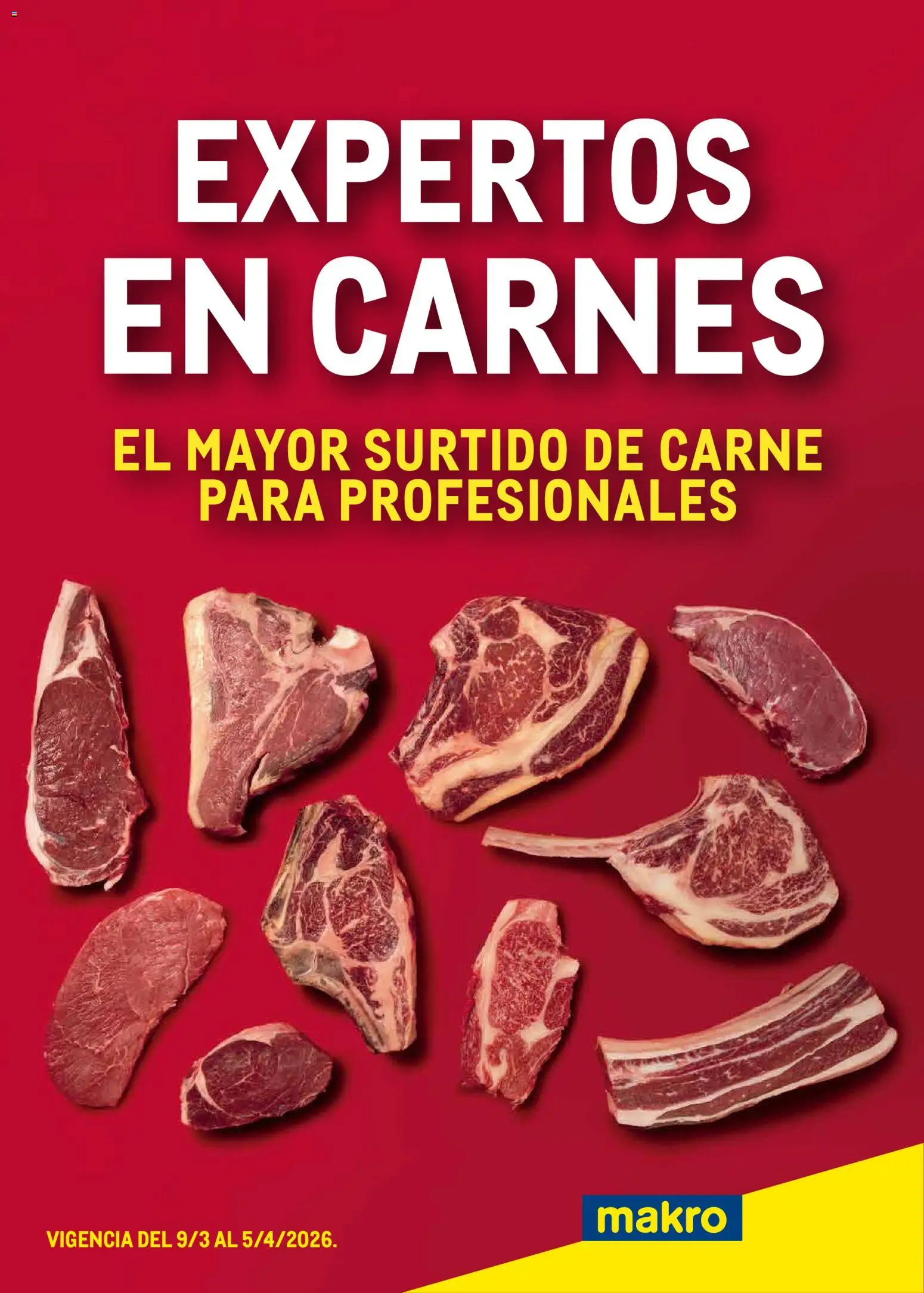 Makro - Expertos en carnes Canarias │ válido desde el 09.03.2026 | Página: 1