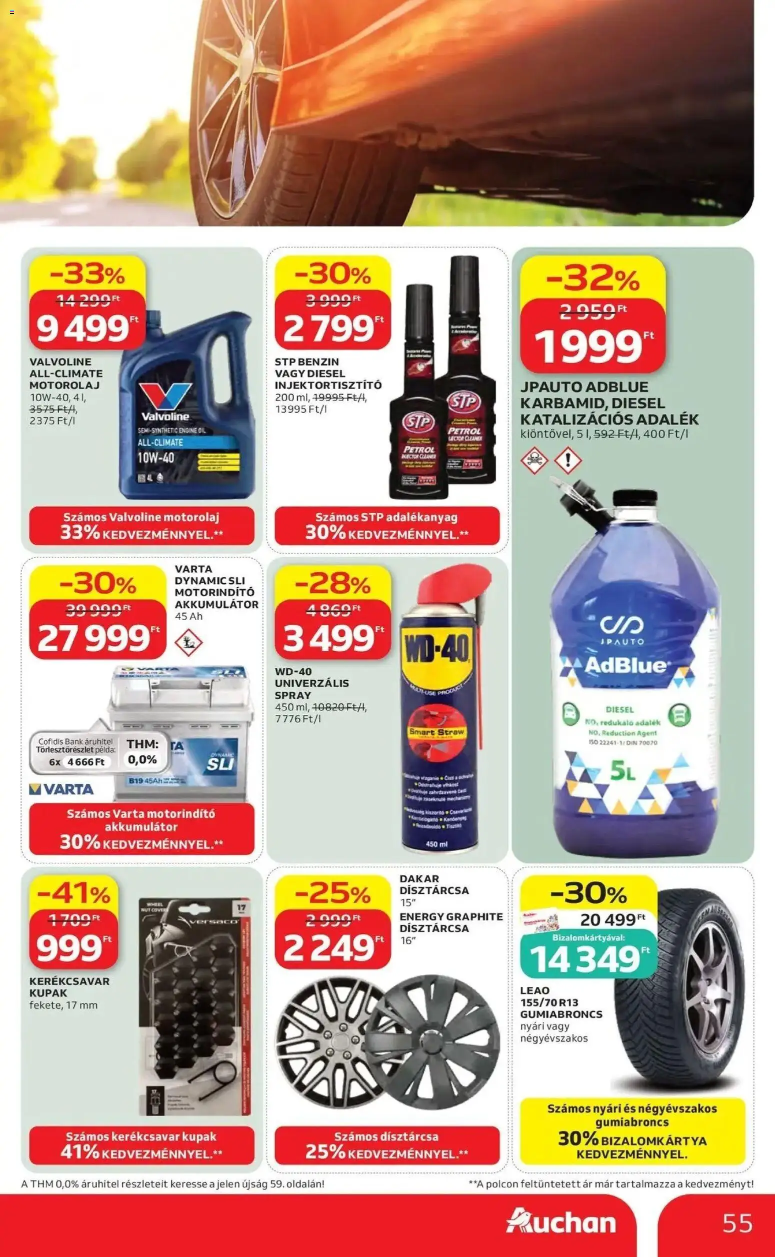 Auchan akciós ujság - amely érvényes a következő dátumtól: 30.04.2026 | Oldal: 55