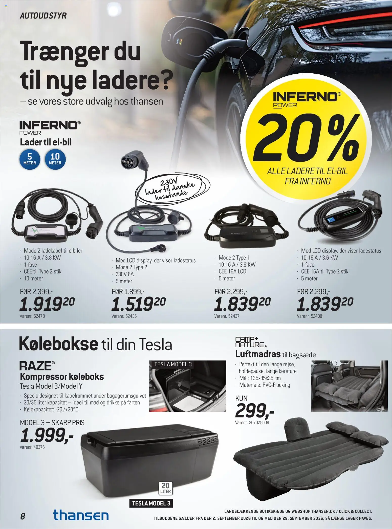 Thansen tilbudsavis – gyldig fra 02/09/2026 | Side: 8 | Produkter: Stik