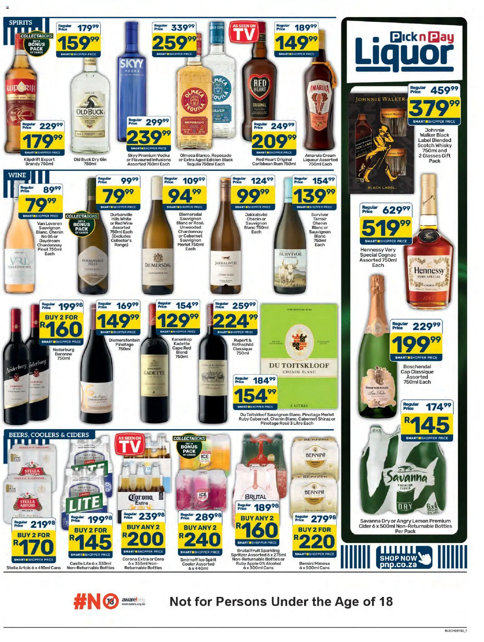 New Pick n Pay catalogue – valid from 23/10/2026 | Page: 7 | Products: Glasses, Rum, Cooler, Caribbean rum