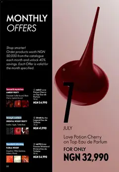 Offer preview "Oriflame - Catalogue 7/2026" | Page: 88 | Products: Chocolate, Eau de toilette, Lipstick