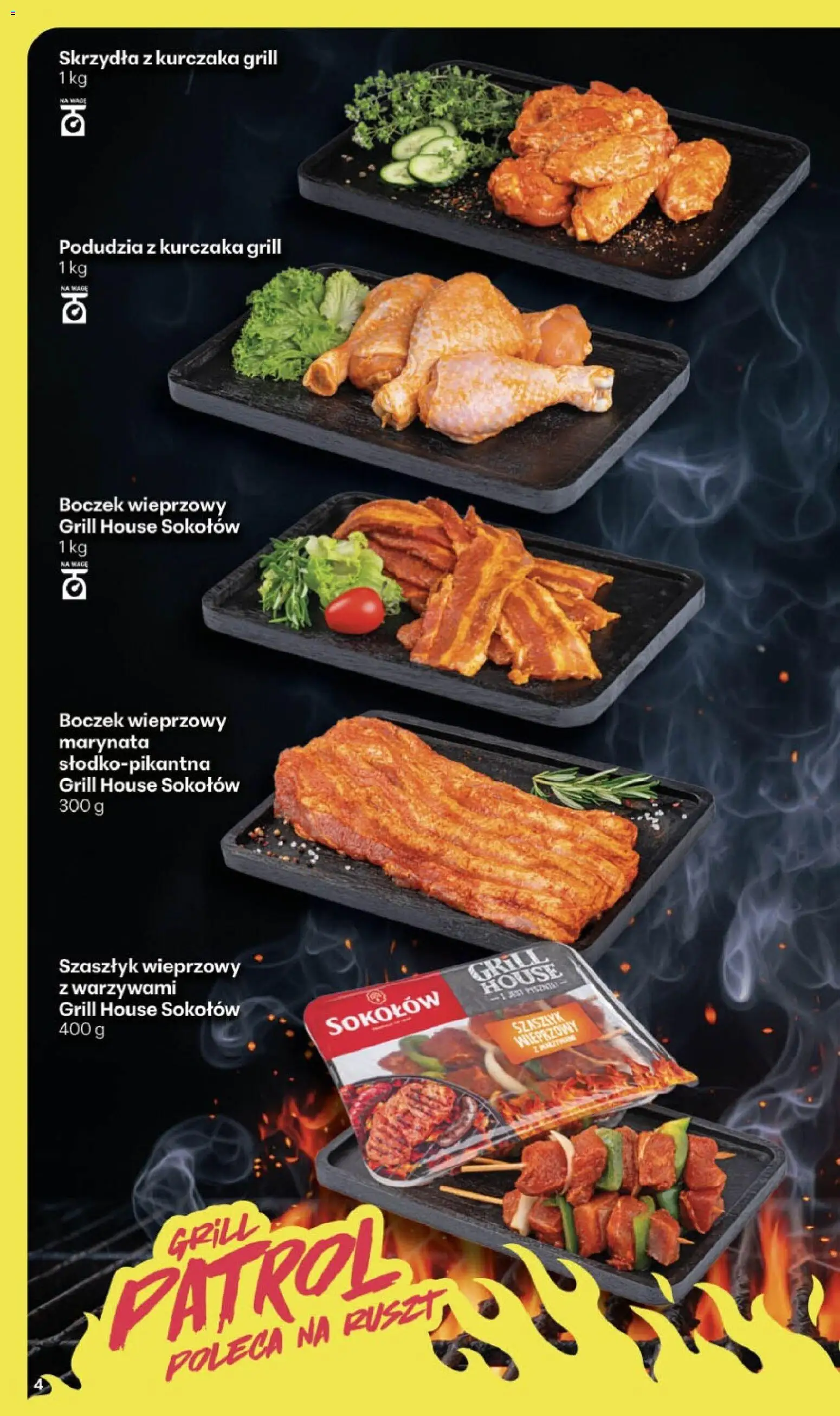 Delikatesy Centrum gazetka od 23.07.2026 | Strona: 4 | Produkty: Boczek wieprzowy, Grill, Boczek