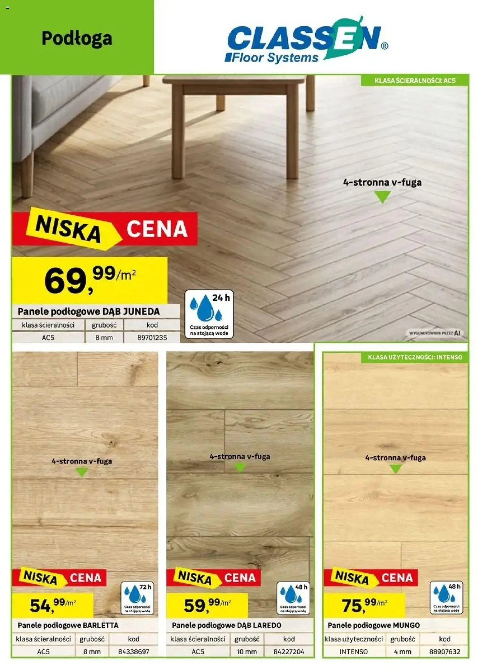 Leroy Merlin gazetka od (09.09.2026 - 29.09.2026) | Strona: 4 | Produkty: Panele podłogowe, Woda