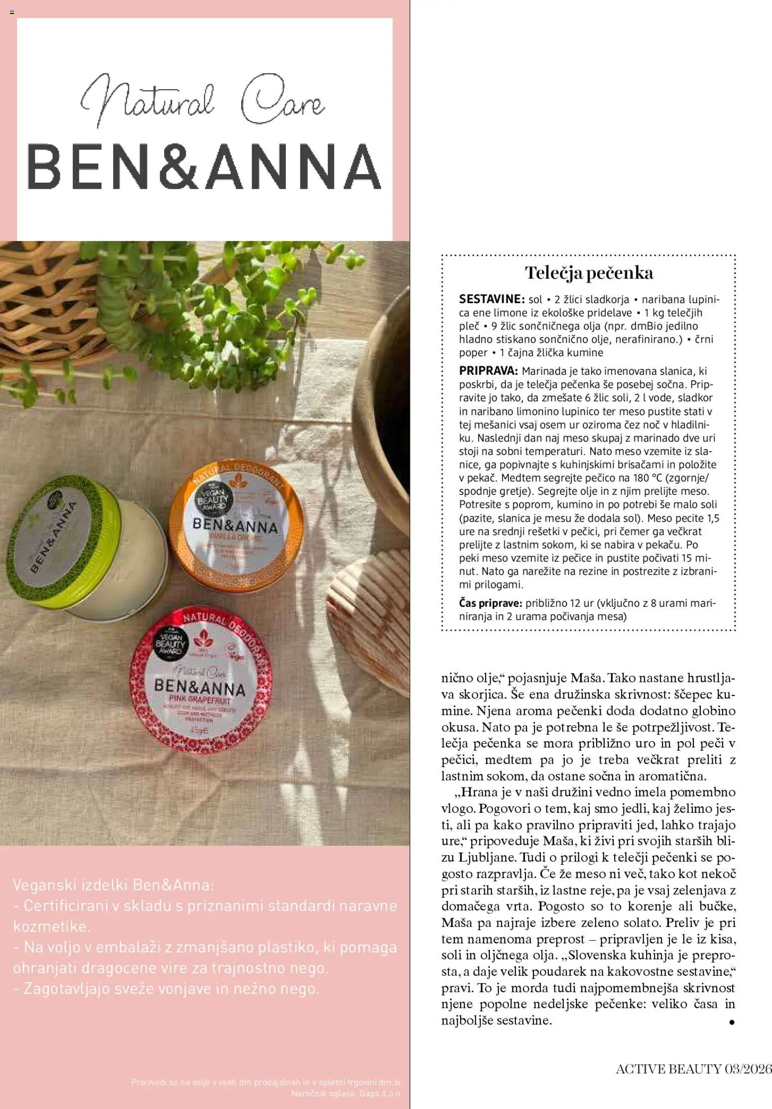 Novi DM Drogerie Markt katalog ponudbe – veljaven od 01.03.2026 | Stran: 58 | Izdelki: Kuhinja, Zelenjava, Sol, Poper