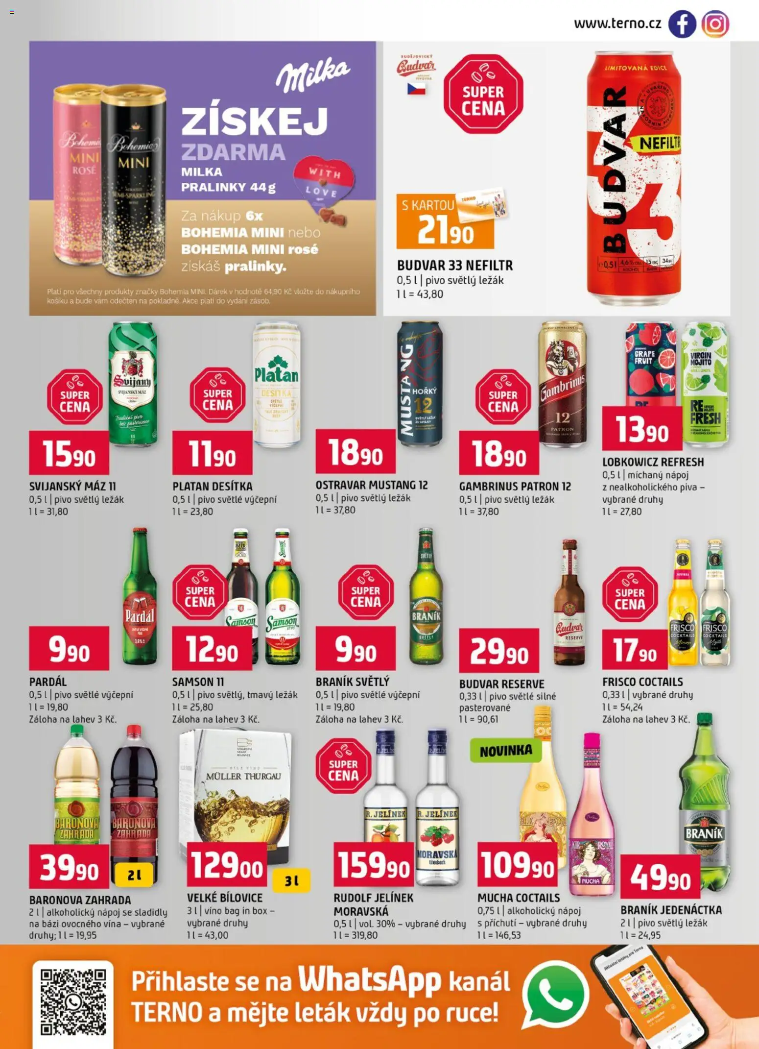 Terno leták od 22.07.2026 | Strana: 13 | Produkty: Zahrada, Svijanský Máz, Svijany, Jelínek