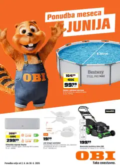 OBI katalog akcije – veljaven od 02.06.2026