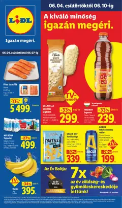Lidl akciós újság - amely érvényes a következő dátumtól: 04.06.2026