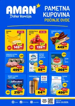 Aman katalog Dobar komšija - pregled Aman kataloga - važi od 28.08.2026