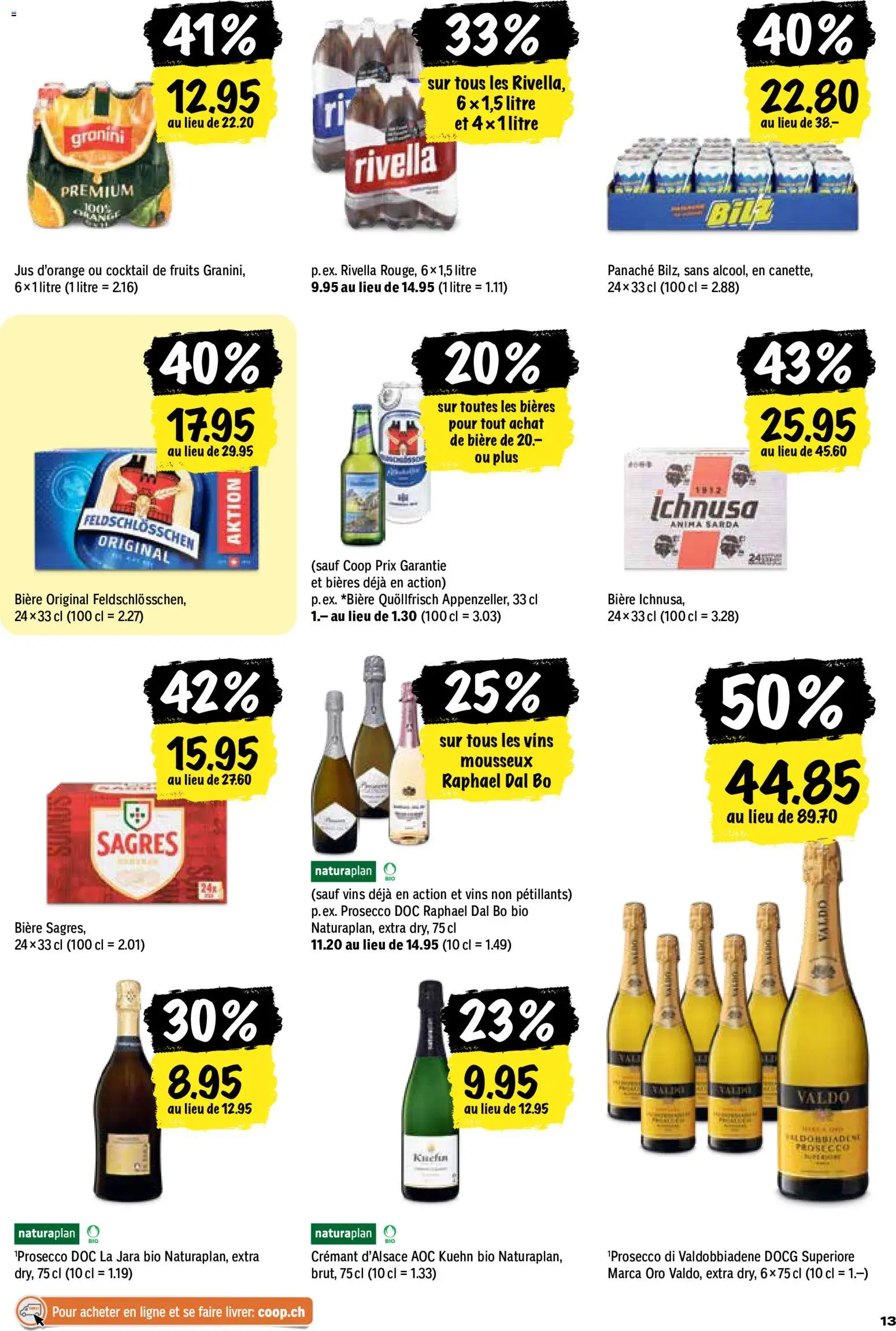 Coop aktionen FR – gültig ab 25.06.2026 | Seite: 13