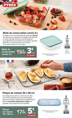 Carrefour Market - Prévisualisation de Carrefour Market Vignette pyrex valide à partir de 01/07/2026 | Page: 6 | Produits: Four, Plaque de cuisson