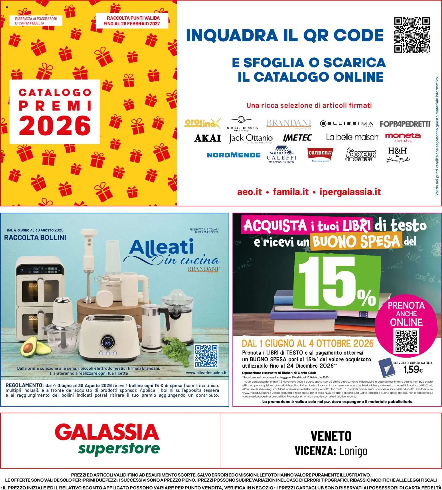 Volantino Galassia del 16/07/2026 | Pagina: 24 | Prodotti: Latte, Jeans