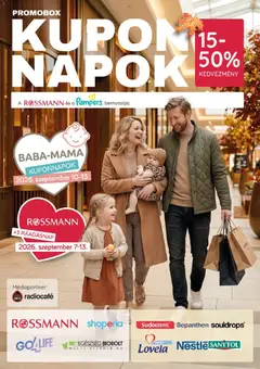 Rossmann Kupon Napok - amely érvényes a következő dátumtól: 2026.09.07.