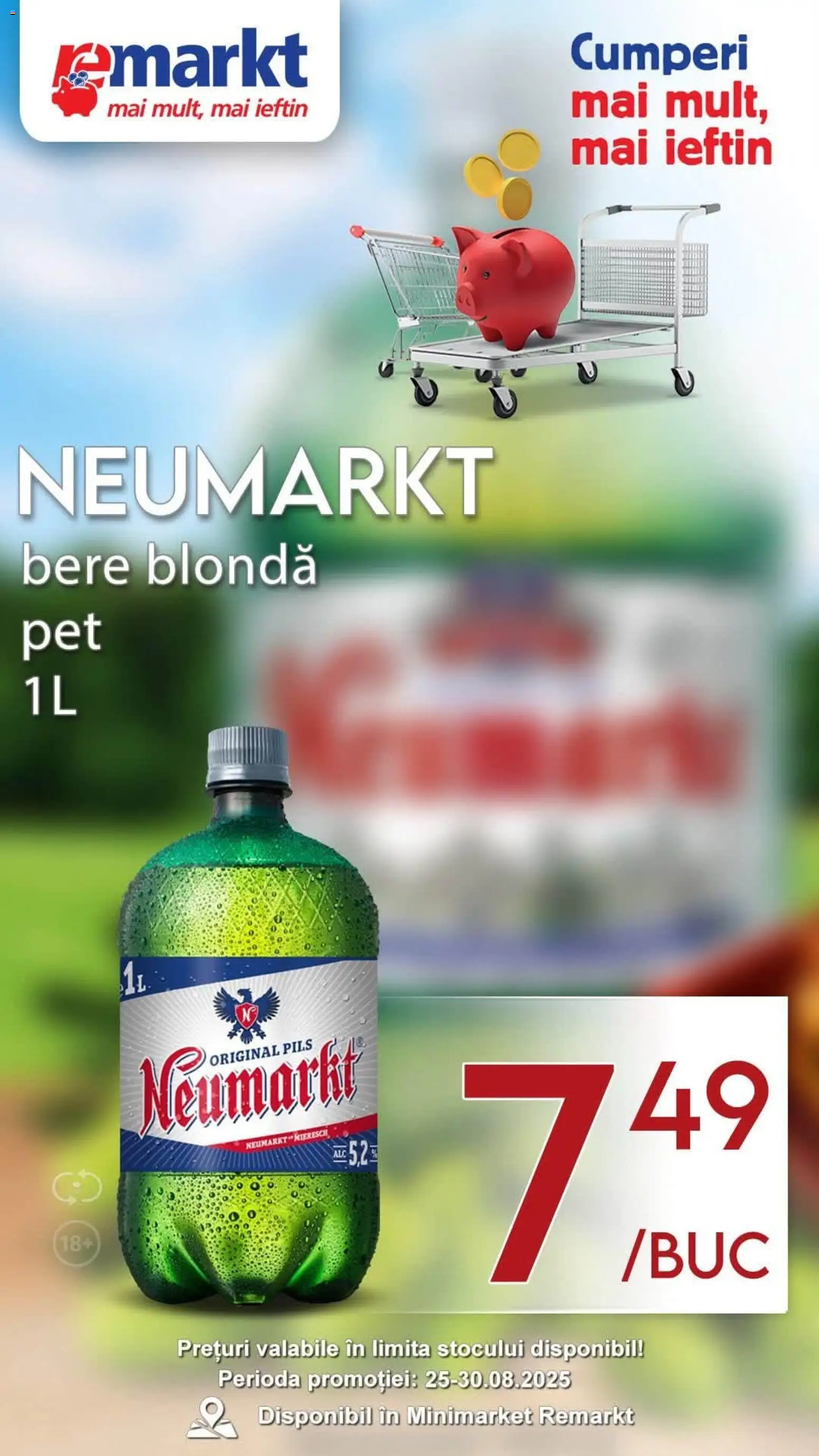 Noul catalog Remarkt – valabil de la 25.08.2026 | Pagină: 2 | Produse: Bere