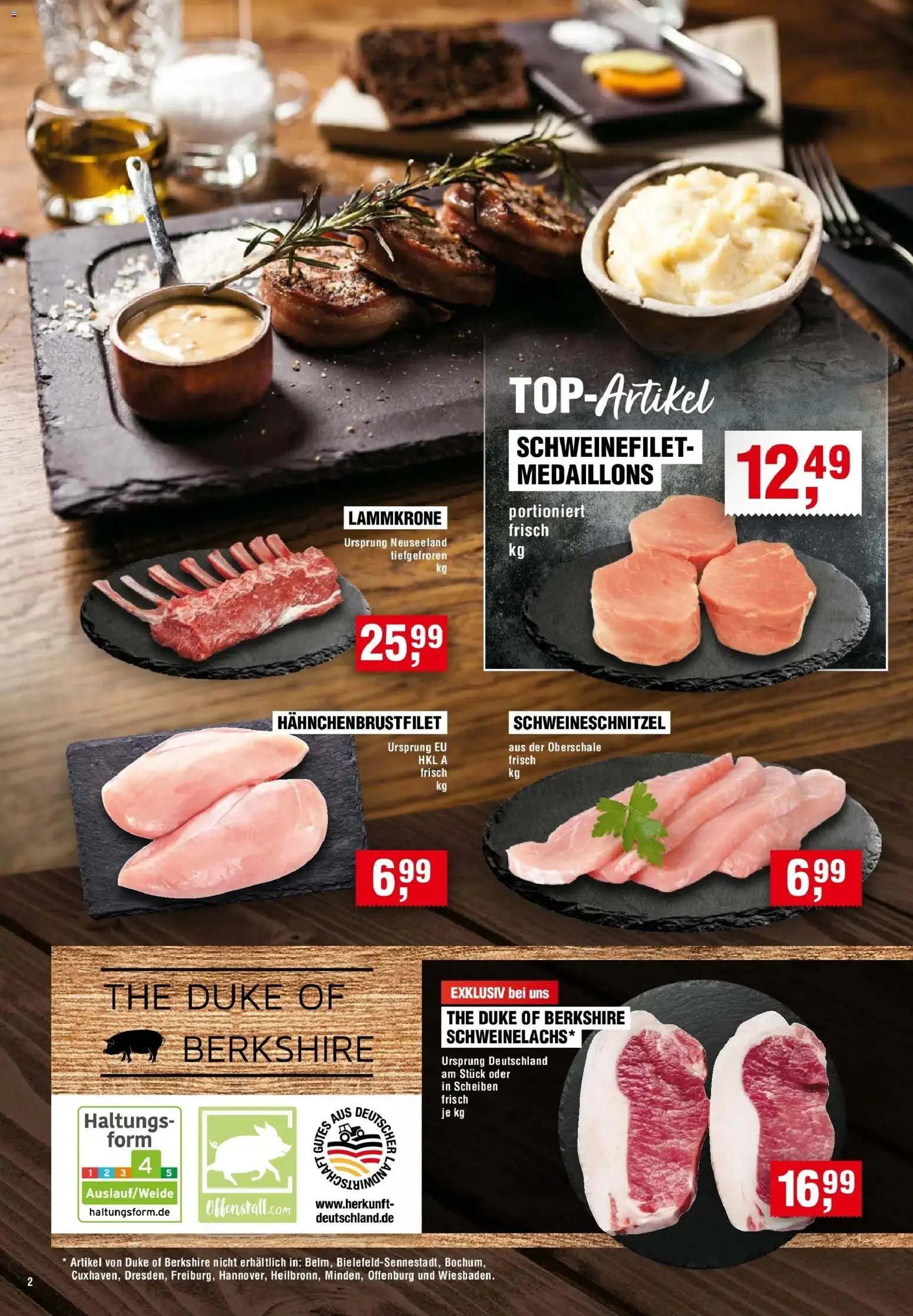 Edeka Prospekt Bochum (ab 20.08.2026) » Angebote Online | Seite: 2 | Produkte: Schweinefilet