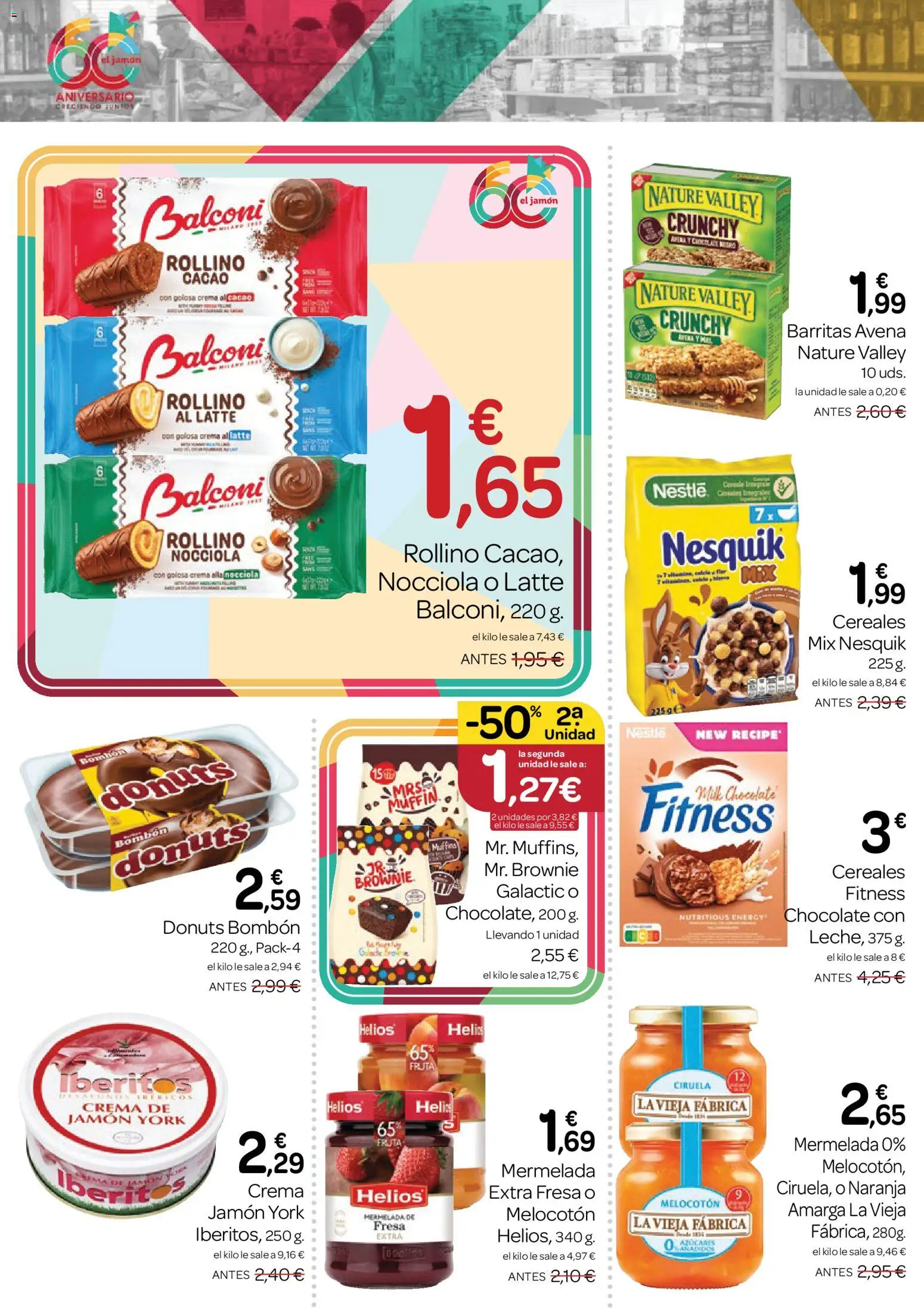 Supermercados El Jamón folleto │ válido desde el 24/09/2026 | Página: 14 | Productos: Mermelada, Jamón, Crema, Cacao