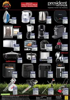 President Hyper specials catalogue – valid from 23/10/2026